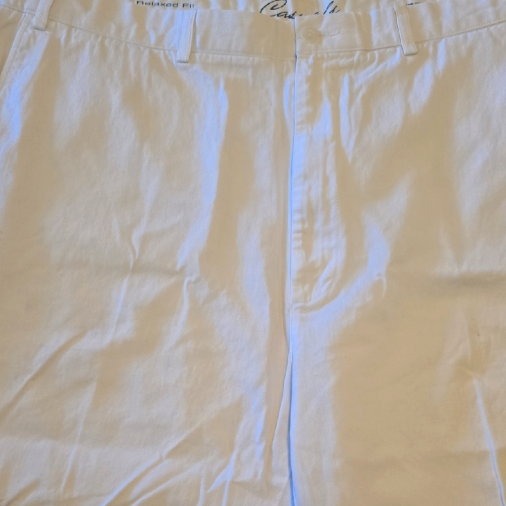 Classic White Relaxed Fit Pants